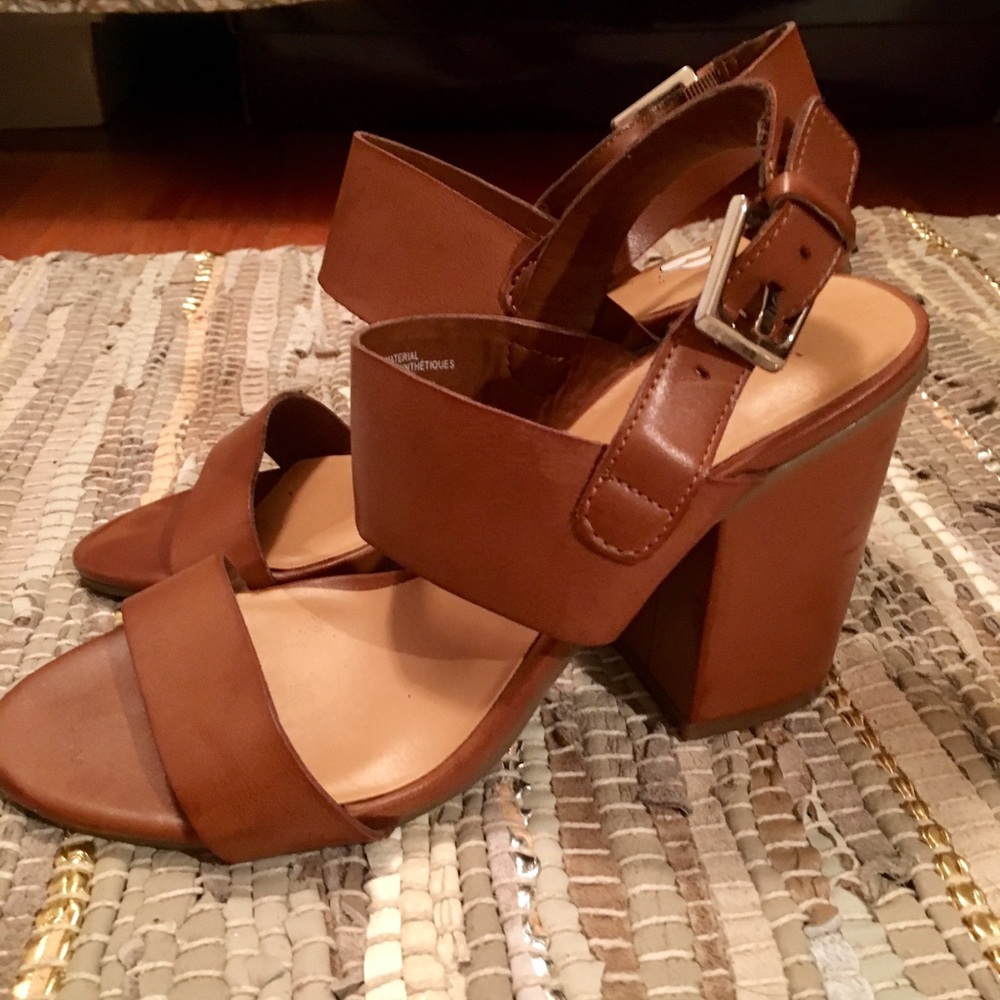 Nordstrom BP tan heels👡👡